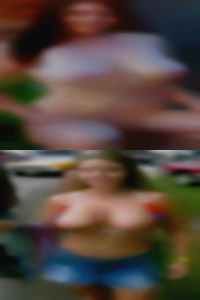 Erwin nude on front stoop girls NC.